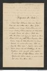 Nachlass Franz Steindachner, Brief von Eduard Graeffe an Franz Steindachner (28.08.1883), Inv.Nr. 173.08, Seite 1
